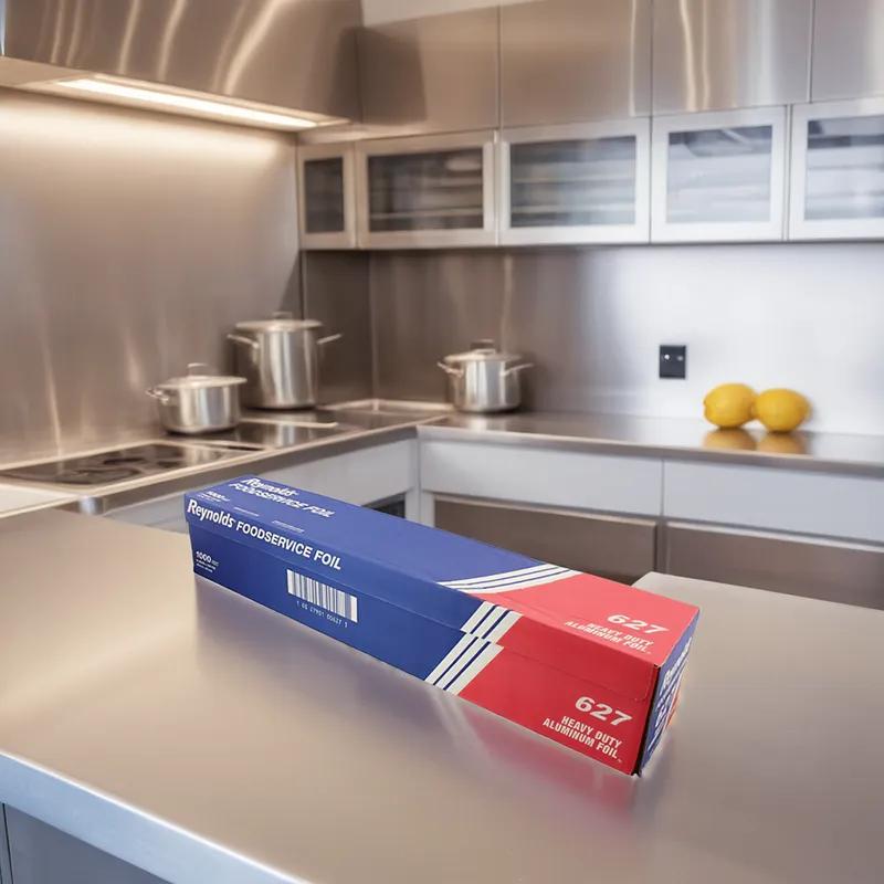 Foodservice Foil Roll 24IN X1000FT Aluminum Heavy Duty Silver 1/Roll