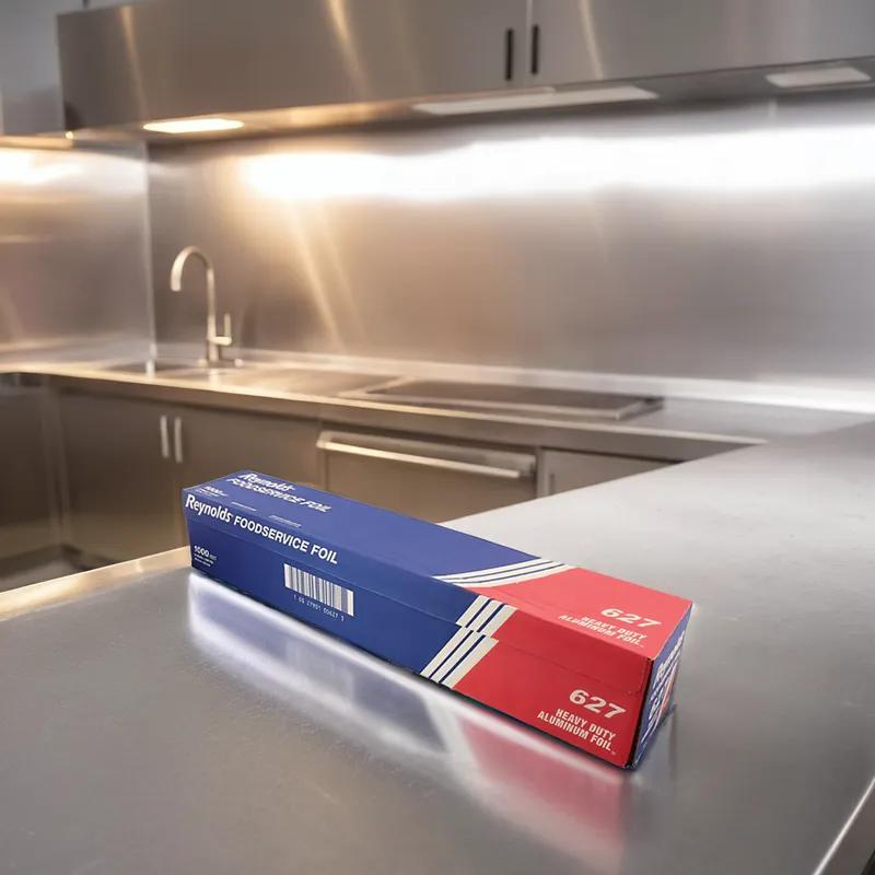 Foodservice Foil Roll 24IN X1000FT Aluminum Heavy Duty Silver 1/Roll