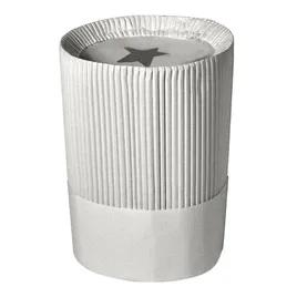 Le Flute Chef Hat 10 IN White Paper Fluted 12/Case