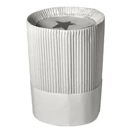 Le Flute Chef Hat 10 IN White Paper Fluted 12/Case