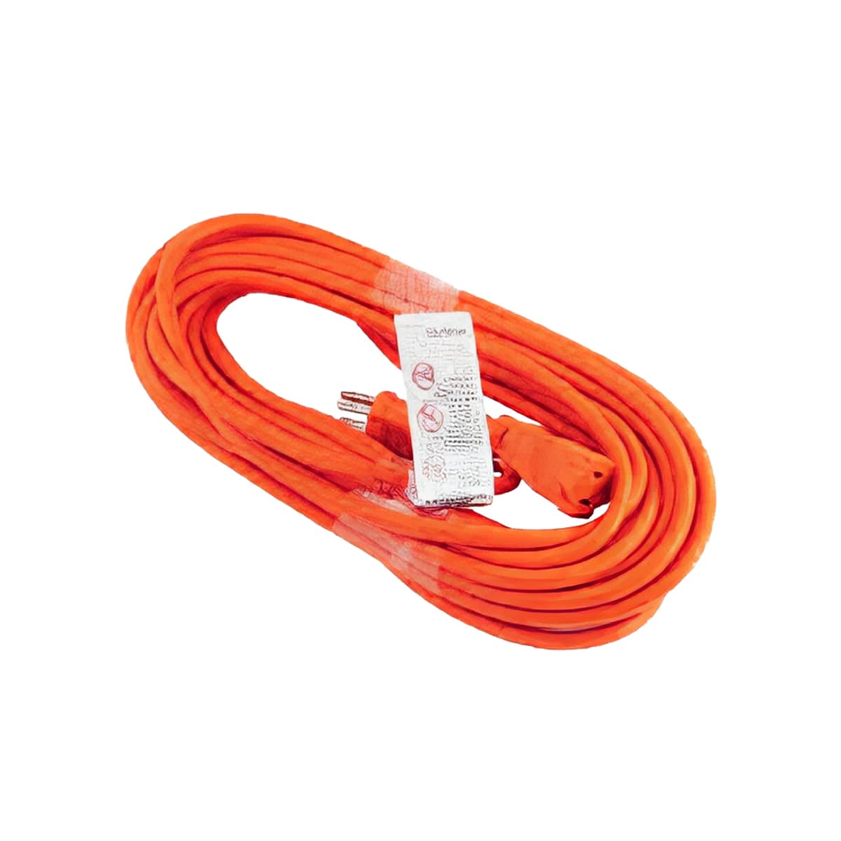 Extension Cord 50 FT Orange 16GA Heavy Duty 3-Wire Grounded 1/Each