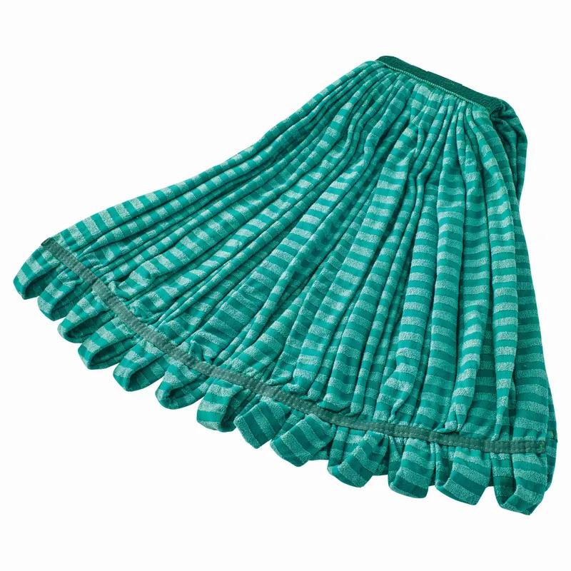 Web Foot® Mop Large (LG) 24 OZ Green Microfiber 1IN Headband 1/Each