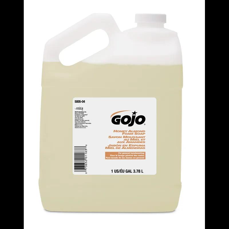 GOJO® Hand Soap Foam 1 GAL 4.83X7.15X9.84 IN Honey Almond Refill 4/Case