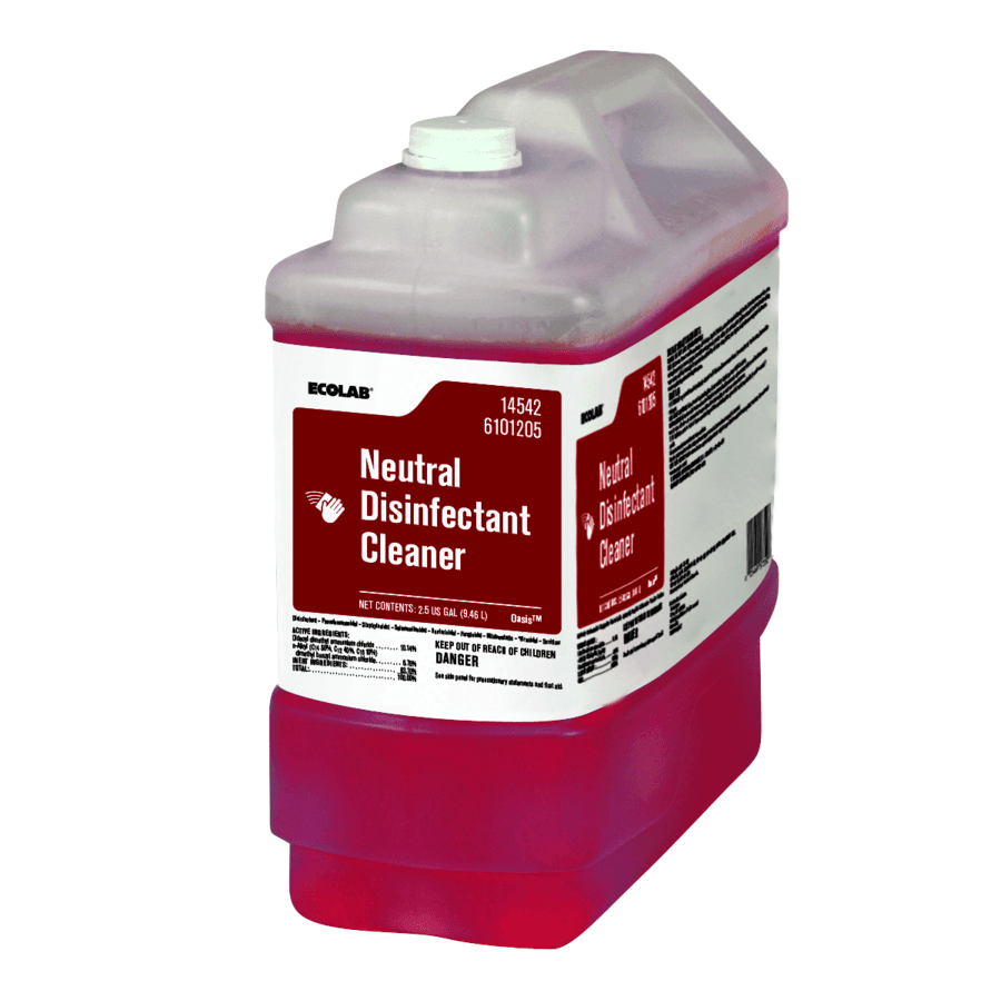 Oasis® One-Step Disinfectant 2.5 GAL Multi Surface Neutral Quat 1/Each