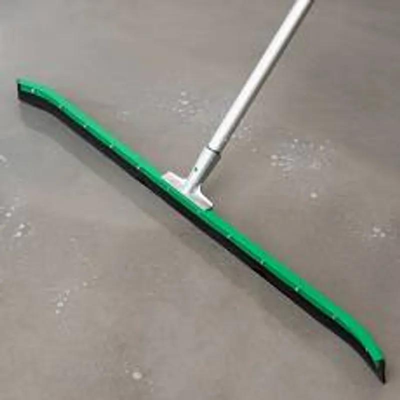 Floor Squeegee 36 IN Heavy Duty Rubber Black Curved 1/Each