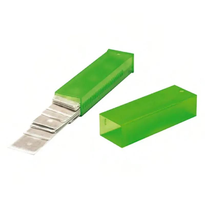 Glass Scraper Replacement Blades 4 IN Steel Silver 25 Count/Pack 10 Packs/Case