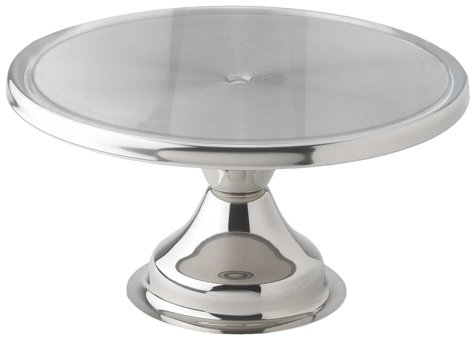 Cake Stand 13X0.75 IN Stainless Steel 1/Each