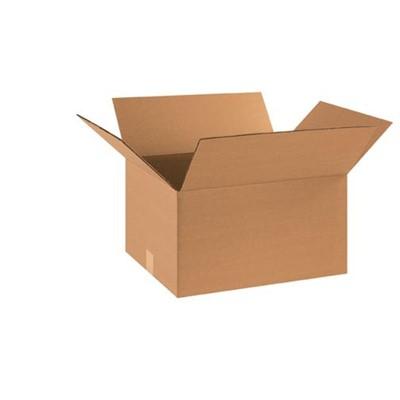 Box 18X14X10 IN Kraft Corrugated Paperboard 25 Count/Bundle