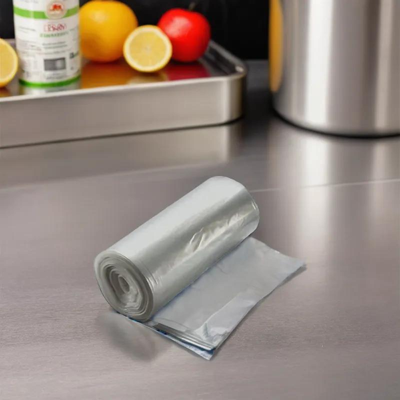 Can Liner 38.25X64.25 IN Clear Plastic 4MIL 50/Case