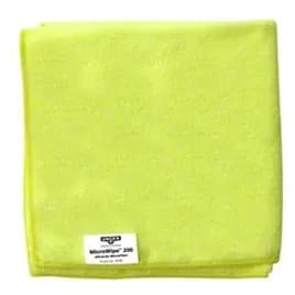 MicroWipe™ 200 UltraLite Cleaning Cloth 16X16 IN Microfiber Yellow 10/Pack