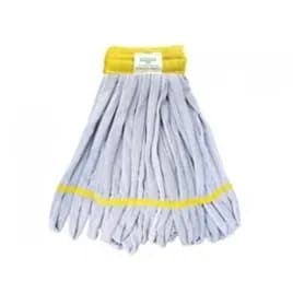 Cleaning Mop Head Tube Mop 11 OZ Yellow Microfiber 22 Strands 5/Pack