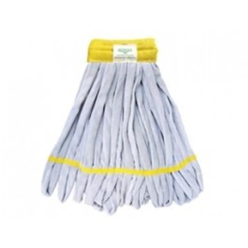 Cleaning Mop Head Tube Mop 11 OZ Yellow Microfiber 22 Strands 5/Pack
