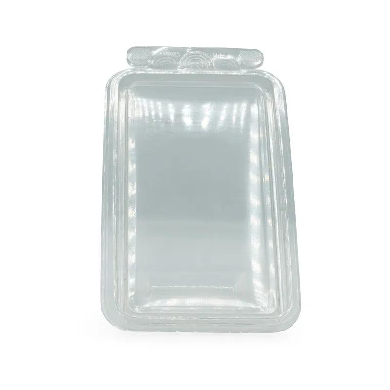 Fresh N' Sealed® Sandwich Wedge Hinged With Flat Lid 7X4X4 IN PET Clear Triangle 330/Case