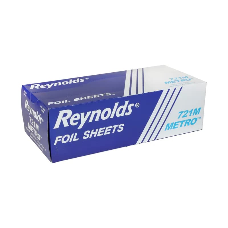 Foil Sheets 12X10.75 IN Aluminum Silver Interfold 3000/Case