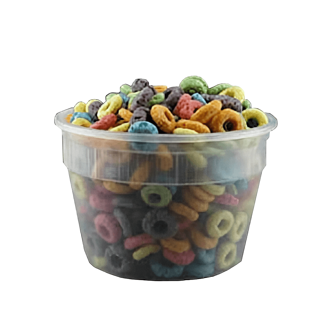 Deli Container Base & Lid Combo 16 OZ PP Clear 250/Case