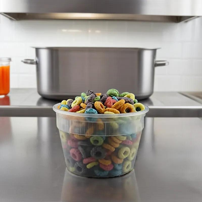 Deli Container Base & Lid Combo 16 OZ PP Clear 250/Case