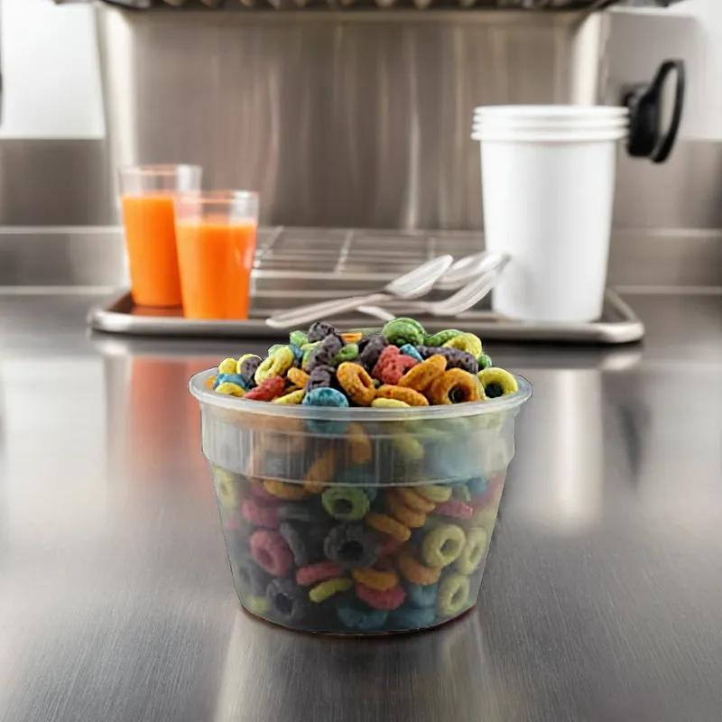 Deli Container Base & Lid Combo 16 OZ PP Clear 250/Case