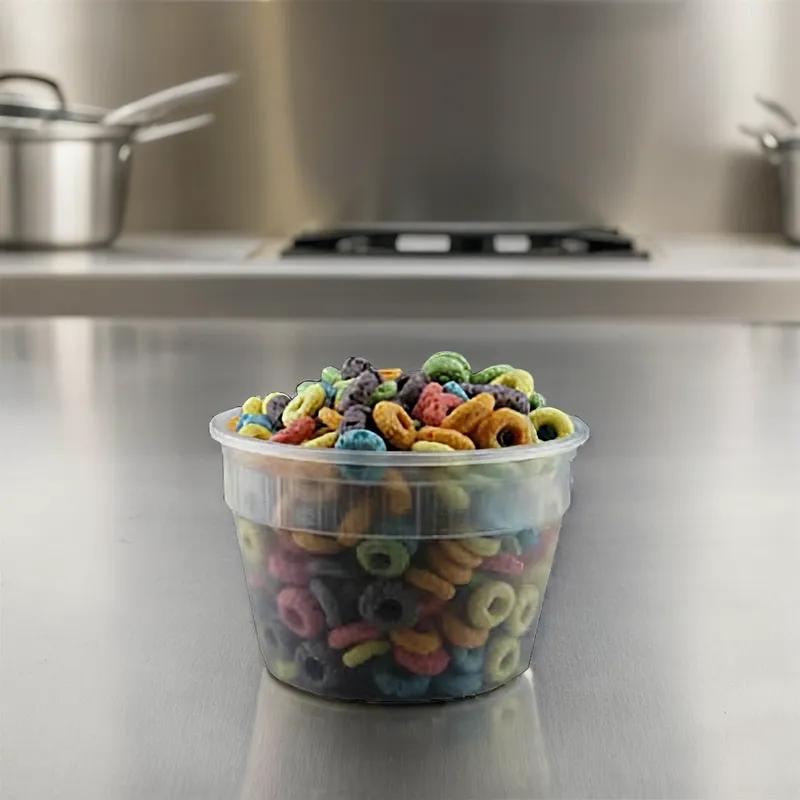 Deli Container Base & Lid Combo 16 OZ PP Clear 250/Case