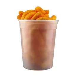 Classic Line Deli Container Base & Lid Combo 32 OZ PP Clear Round 250/Case