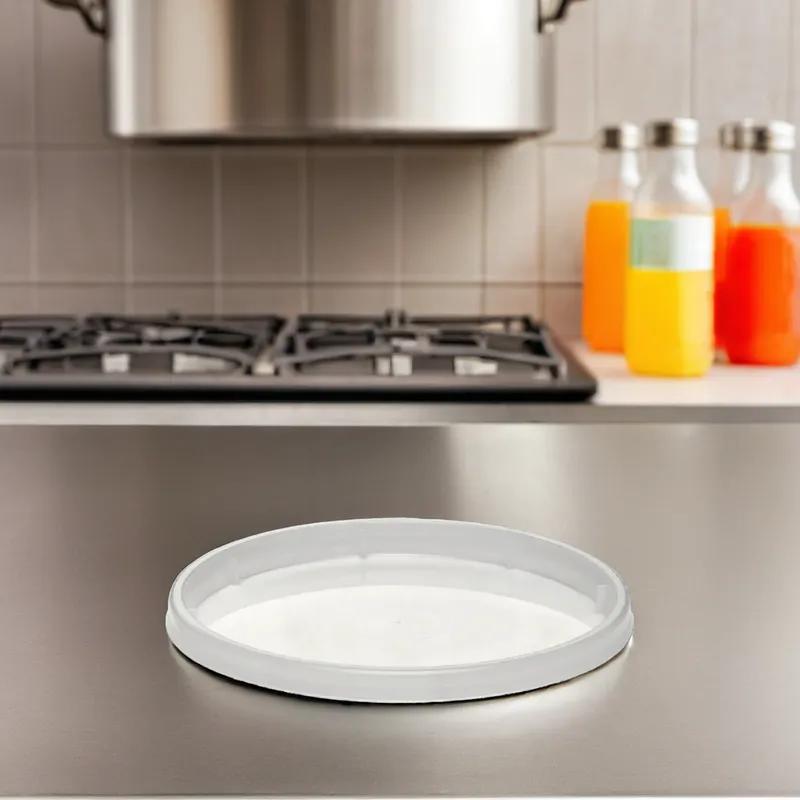 Lid LLDPE For 8-46 OZ Container Unhinged Recessed 500/Case