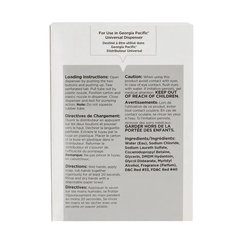 Pacific Blue Basic Hand Soap Liquid Lotionized 800 mL Almond Pink Refill General Purpose 12/Case