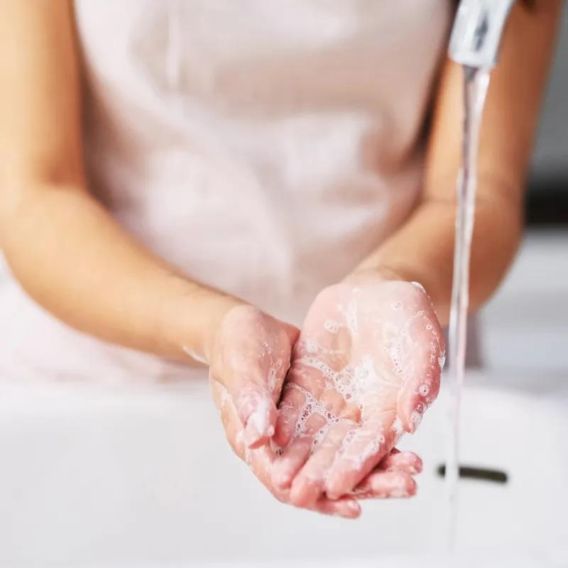 Pacific Blue Basic Hand Soap Liquid Lotionized 800 mL Almond Pink Refill General Purpose 12/Case