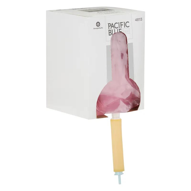 Pacific Blue Basic Hand Soap Liquid Lotionized 800 mL Almond Pink Refill General Purpose 12/Case