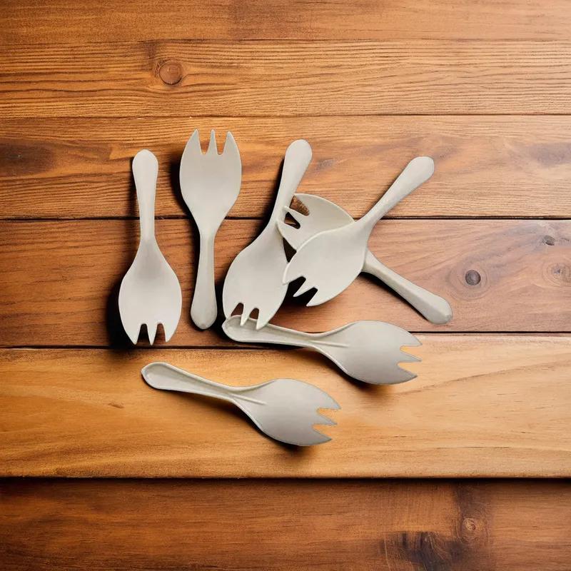 Spork 3.425 IN Cornstarch 2500/Case