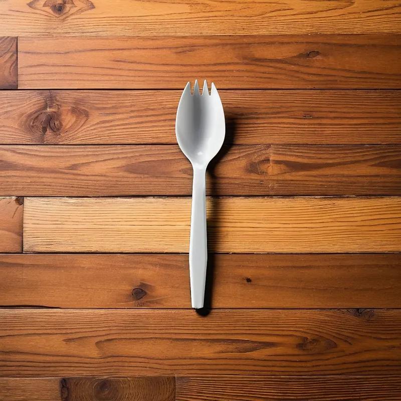Victoria Bay Spork PP White Medium Weight Individually Wrapped 1000/Case
