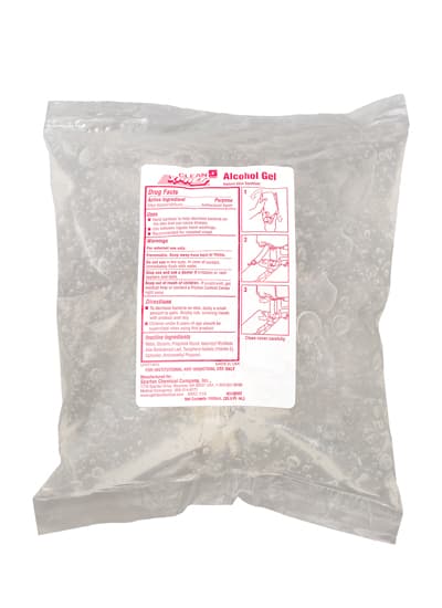 Clean Xpress® Alcohol Gel Hand Sanitizer RTU 1000 mL Citrus Scent Clear 12/Case