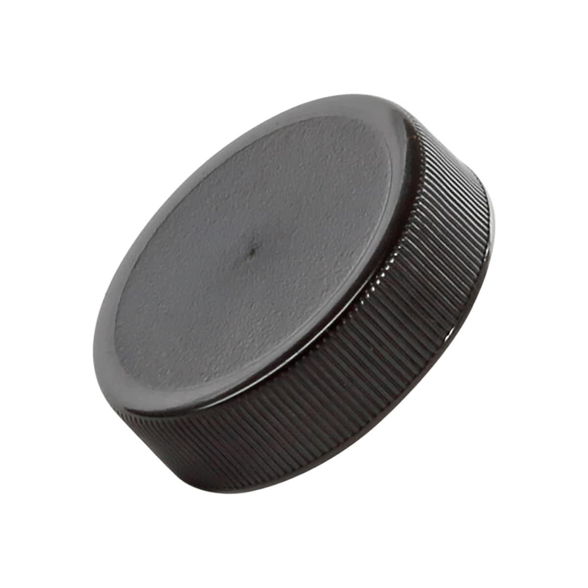 Lid PP Black Round For B05110 Clear Bottle 1/Each