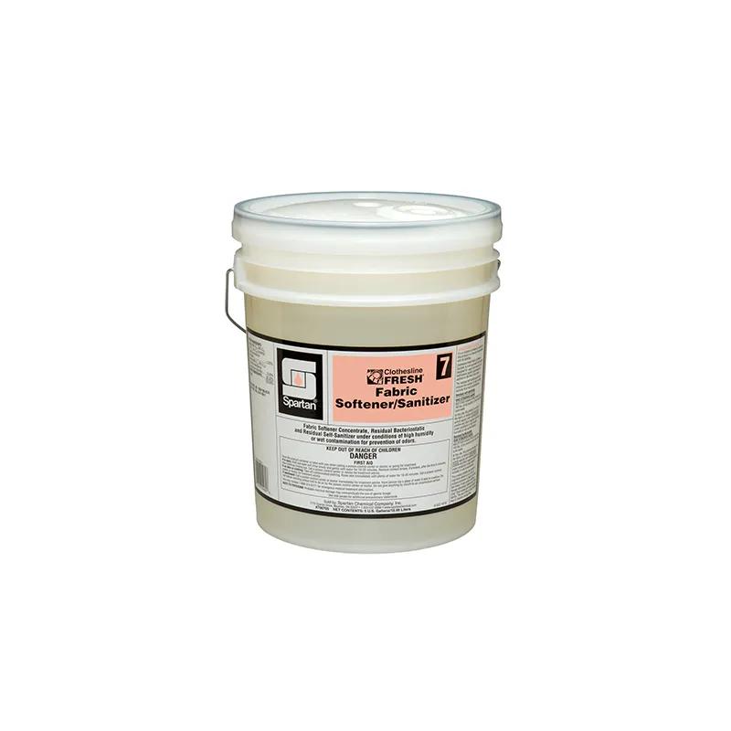 Clothesline Fresh® Fabric Softener/Sanitizer 7 Mild Scent 5 GAL Mild Acid 1/Pail