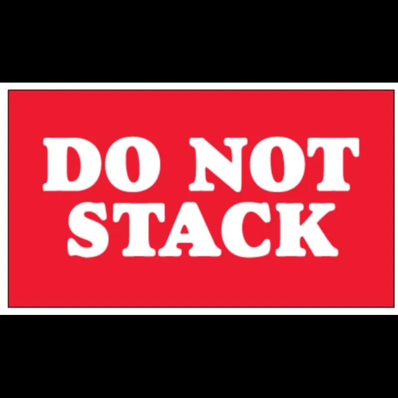 Do Not Stack Label 3X5 IN 500/Roll