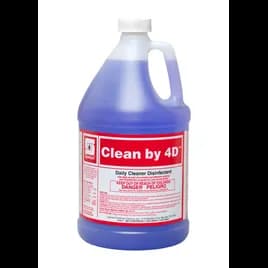Clean by 4D® Fresh Scent One-Step Disinfectant 1 GAL Daily Multi Surf Mild Acid Cncntrt Bactericidal Mildewstat 4/Case