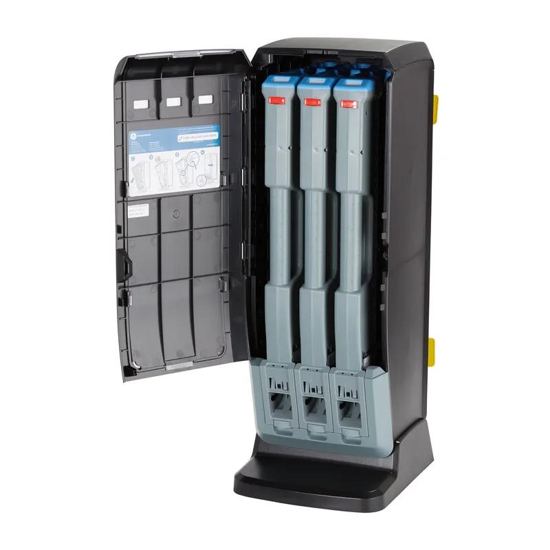 Dixie® Ultra SmartStock® Tri-Tower Series-T Cutlery Dispenser Black 1/Case