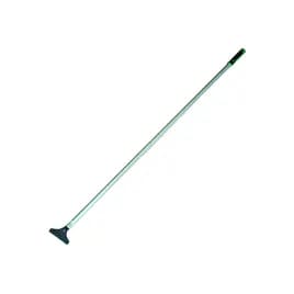 Scraper Light Duty Aluminum Zinc Silver Green Long Handle With 48IN Handle 4IN Head 1/Each