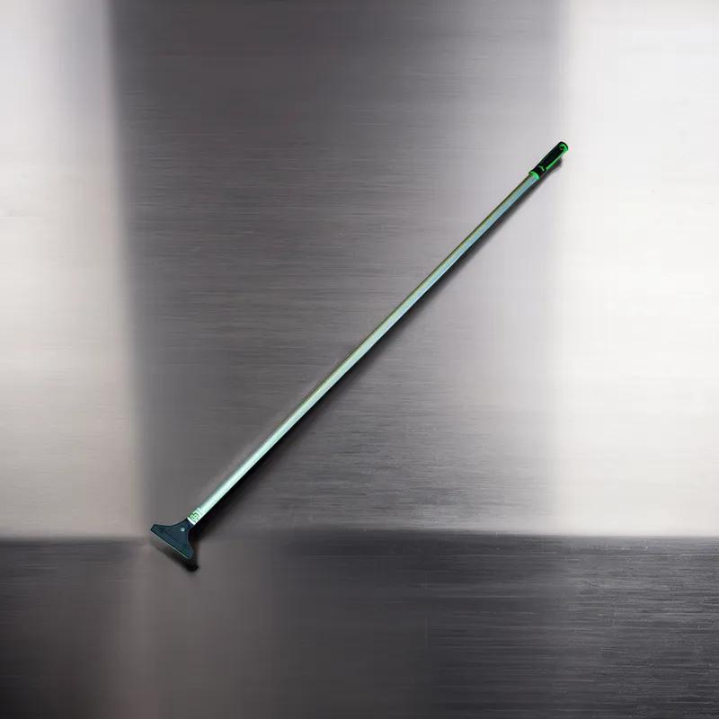 Scraper Light Duty Aluminum Zinc Silver Green Long Handle With 48IN Handle 4IN Head 1/Each