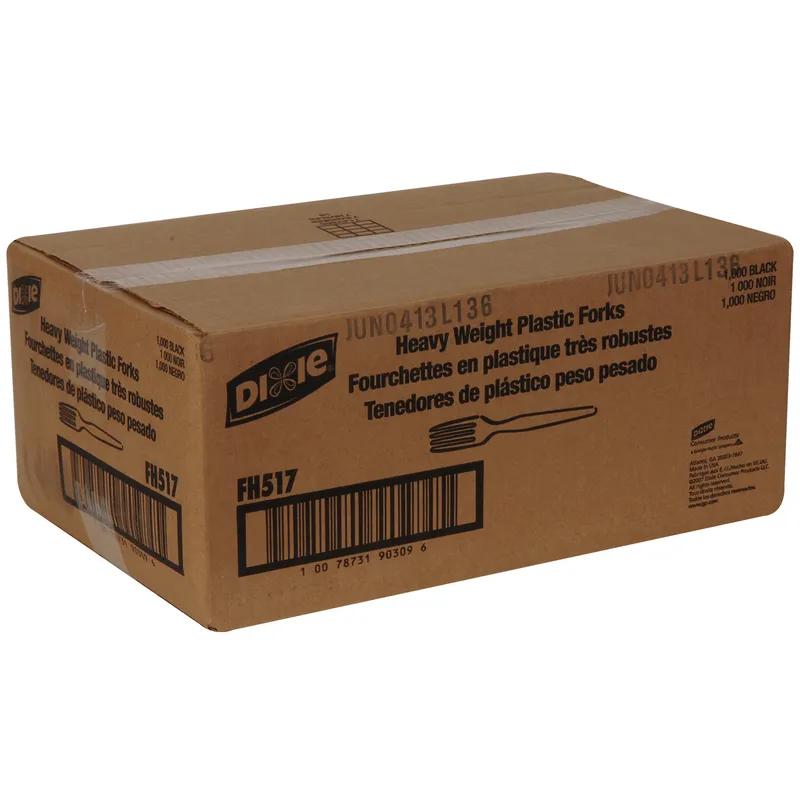 Dixie® Fork PS Black Heavyweight 1000/Case