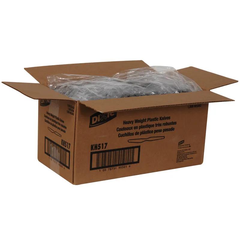 Dixie® Knife PS Black Heavyweight 1000/Case