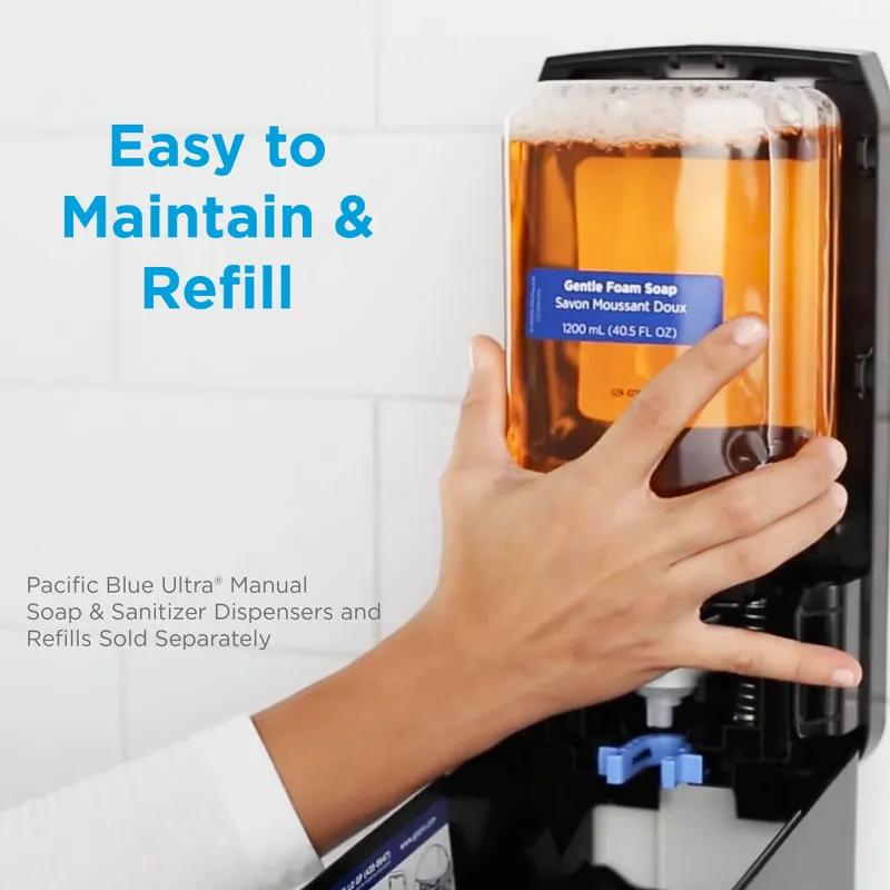 Pacific Blue Ultra™ Hand Soap Foam 1200 mL Pacific Citrus Orange Antimicrobial BZK 4/Case