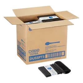 Dixie® Ultra SmartStock® Series-T Teaspoon PP Black Heavy Duty Refill 960/Case