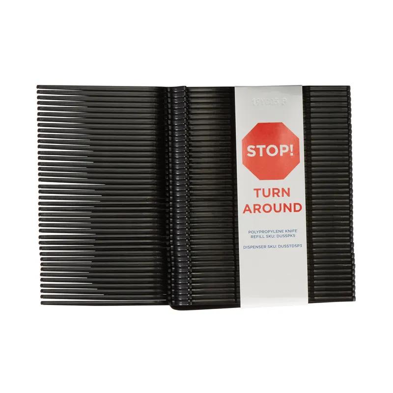 Dixie® Ultra SmartStock® Series-T Knife PP Black Heavy Duty Refill 960/Case