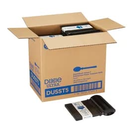 Dixie® Ultra SmartStock® Series-T Teaspoon PS Black Medium Weight Refill 960/Case