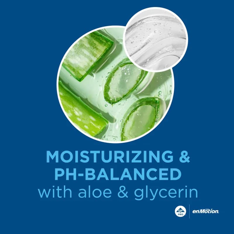 enMotion® Hand Sanitizer Foam 1000 mL Unscented Fragrance Free Clear Alcohol Free E3 Rated 2/Case