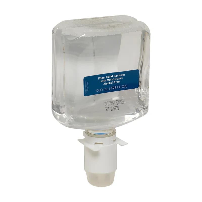 enMotion® Hand Sanitizer Foam 1000 mL Unscented Fragrance Free Clear Alcohol Free E3 Rated 2/Case