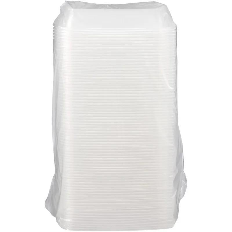 Lid High Dome 11X8X1.88 IN PP Clear Rectangle For 46 OZ Container 150/Case