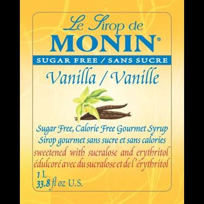 Vanilla Syrup 1 L Sugar-Free 4/Case