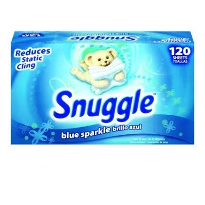 Snuggle Fresh Scent Laundry Softener Sheet 120 Count/Pack 6 Packs/Case 720 Count/Case