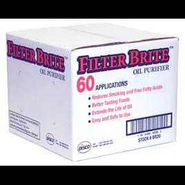 FilterBrite® Fry Oil Filter Powder 13 LB Powder Amorphous Silica 1/Box