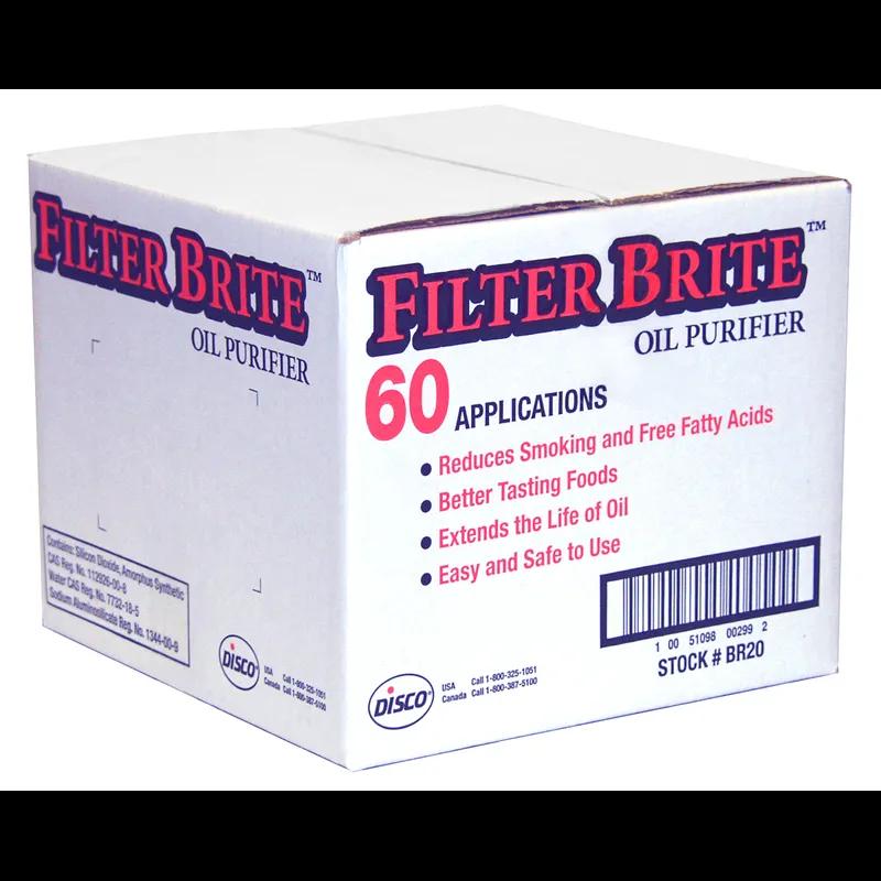 FilterBrite® Fry Oil Filter Powder 13 LB Powder Amorphous Silica 1/Box